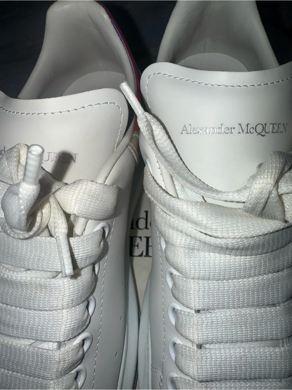Alexander McQueen sleek white